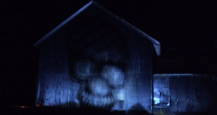 Easterners “Celebrate the Darkness” with a Horror Movie Theatre in a Sheep Shed