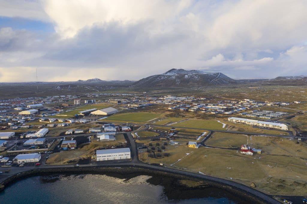 Video zur Erdbebenentwicklung in Grindavík