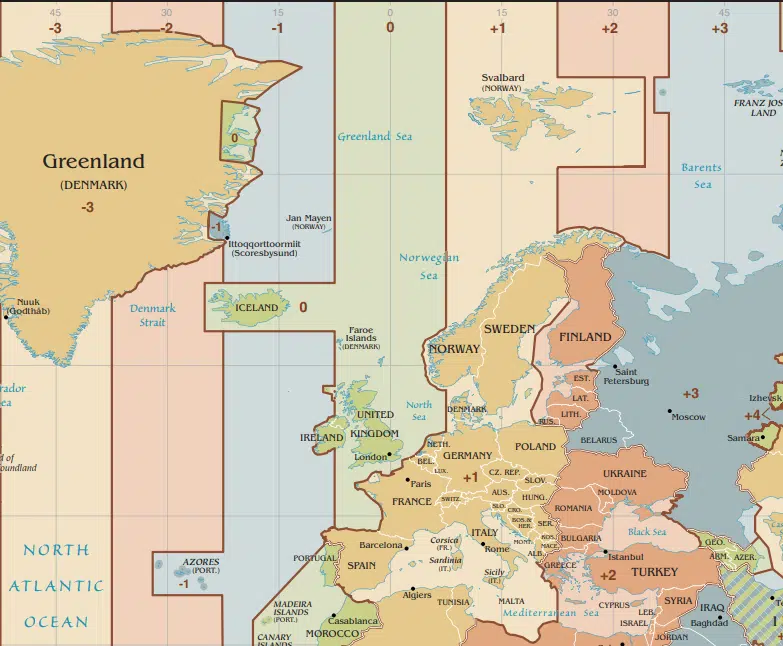 Iceland's Time Zone to Remain Unchanged
