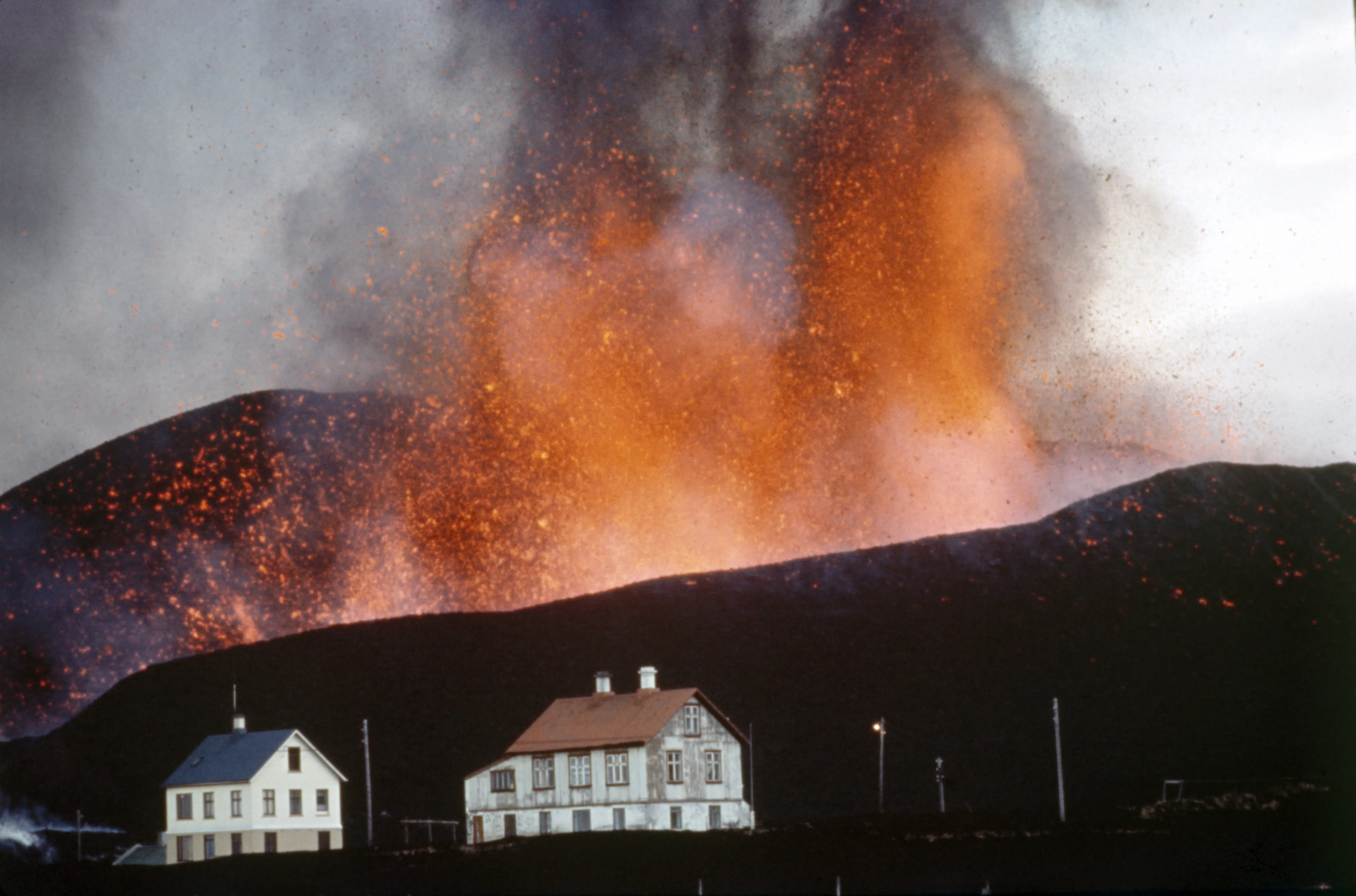 Fifty Years Since Westman Islands Heimaey Eruption