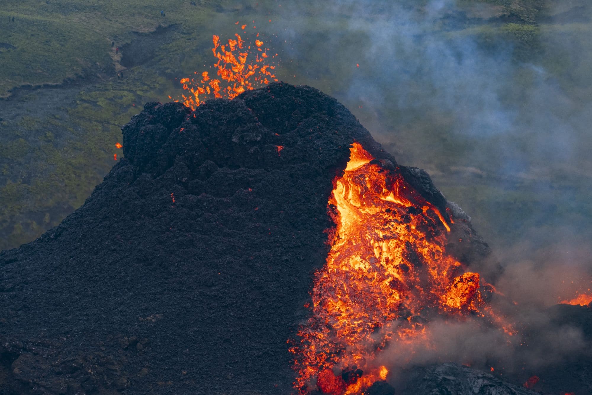 volcano eruption Geldingadalir Reykjanes
