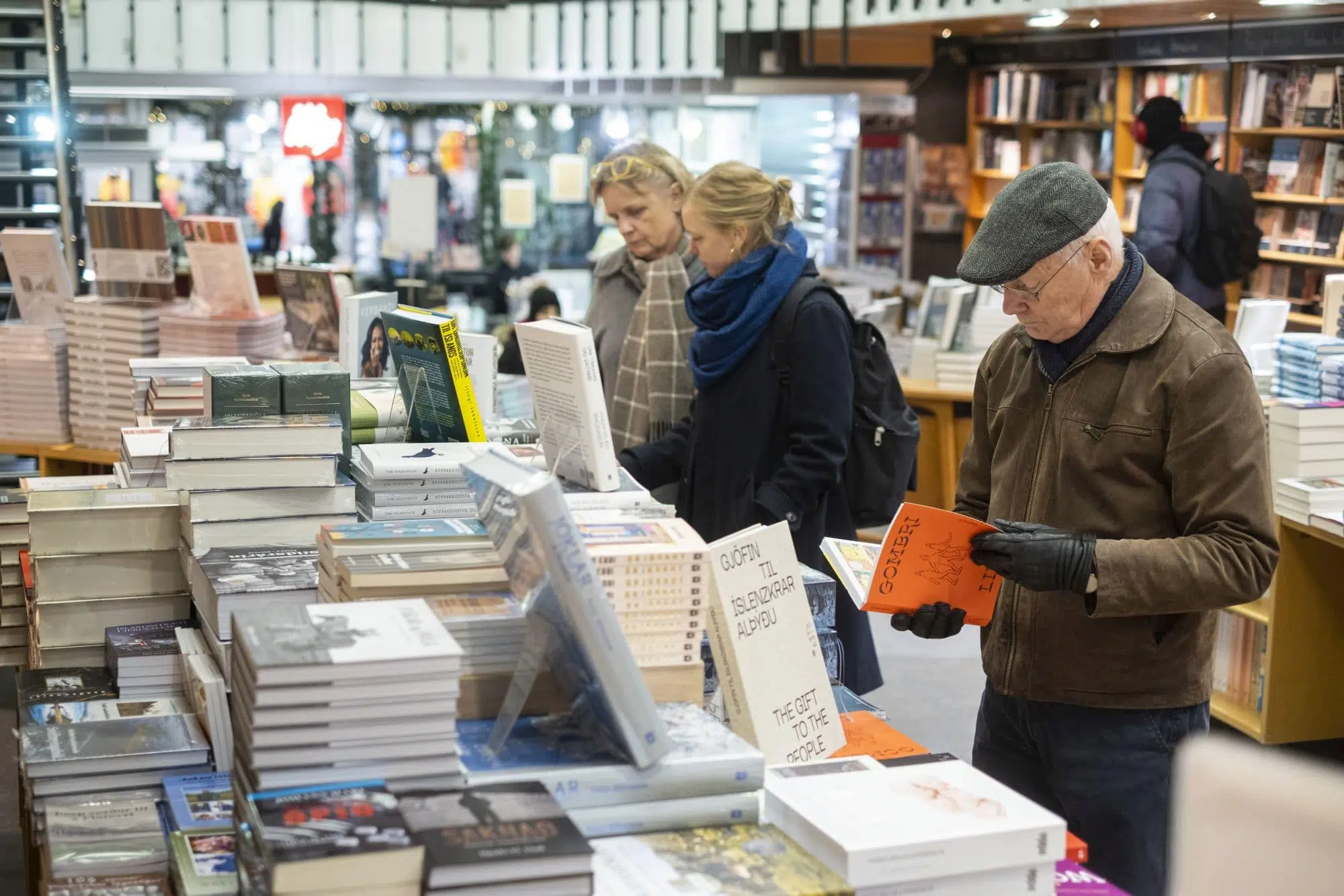 book bookstore Icelandic literature bækur