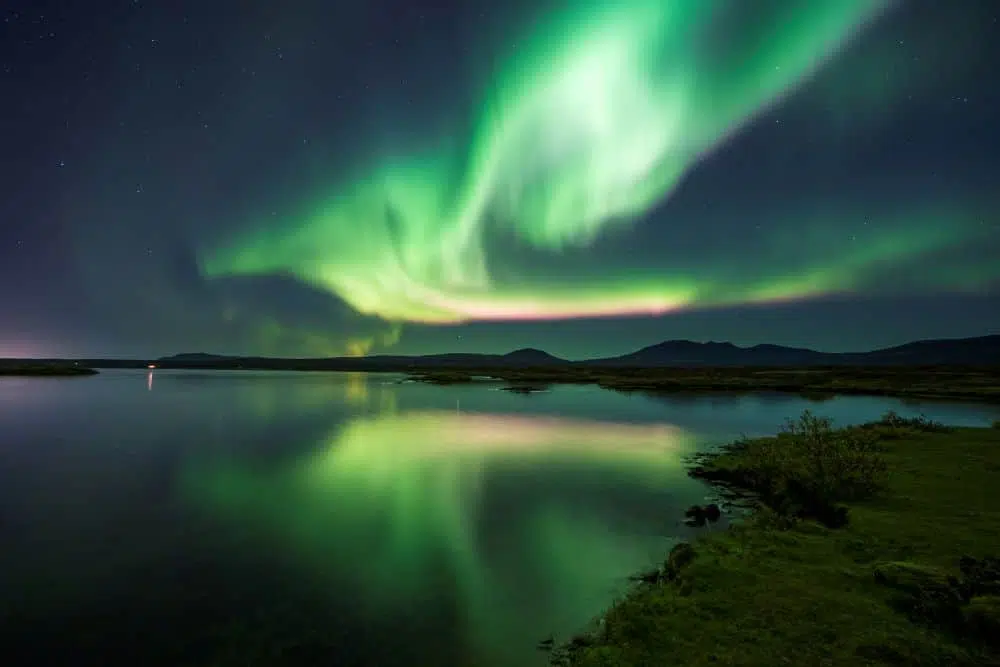 Dazzling Northern Lights to Be Visible in Iceland Tonight