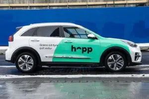 hopp car share Reykjavík