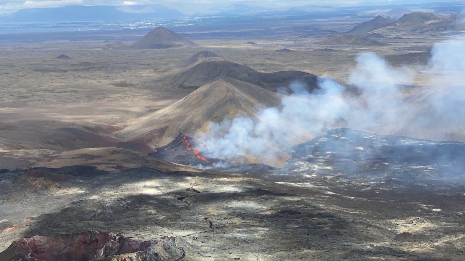 Meradalir eruption 3 august 2022