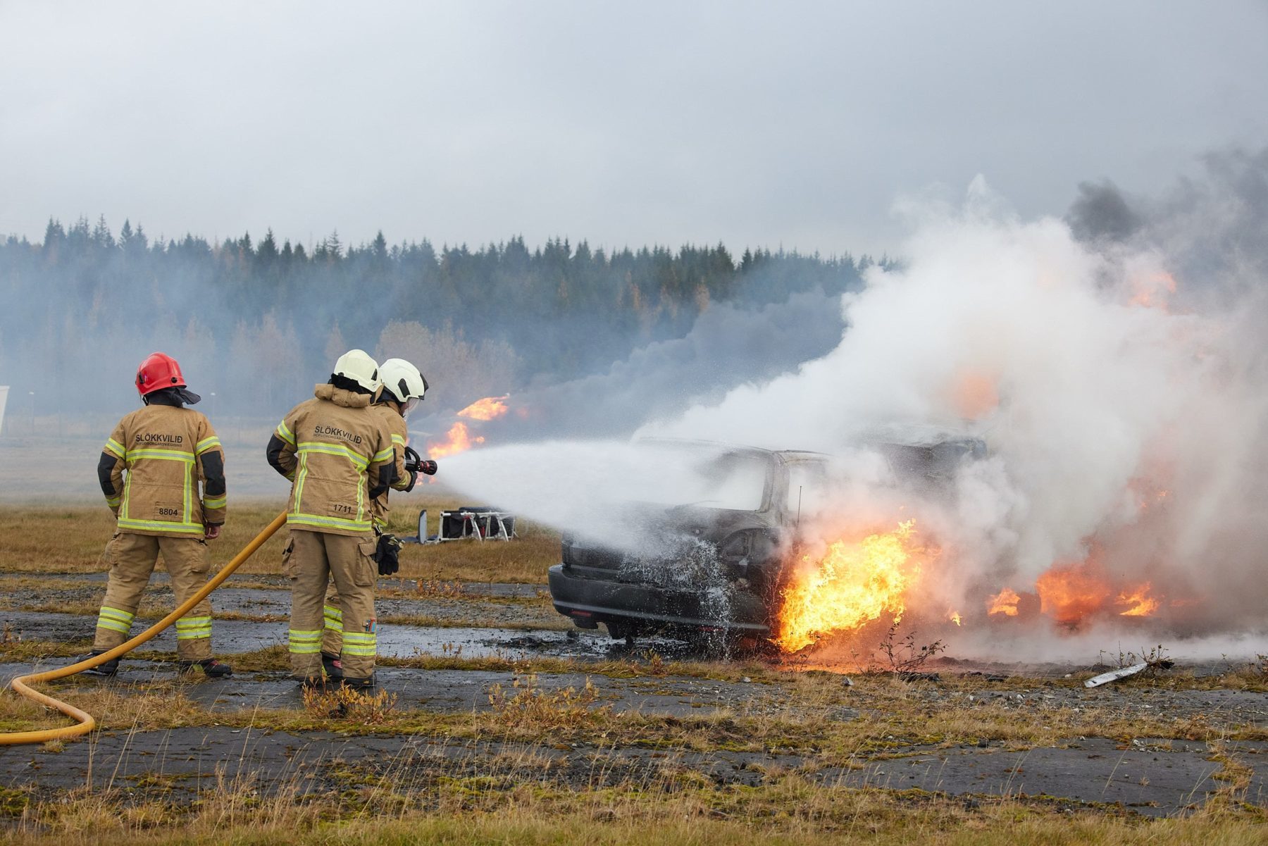 Three Hundred Participate in Disaster Drill at Reykjavík Airport