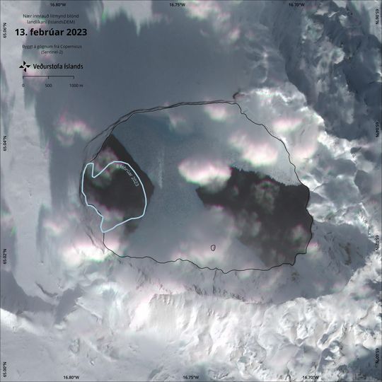 Ice Melting Atop Askja Volcano – Near-Future Eruption Unlikely