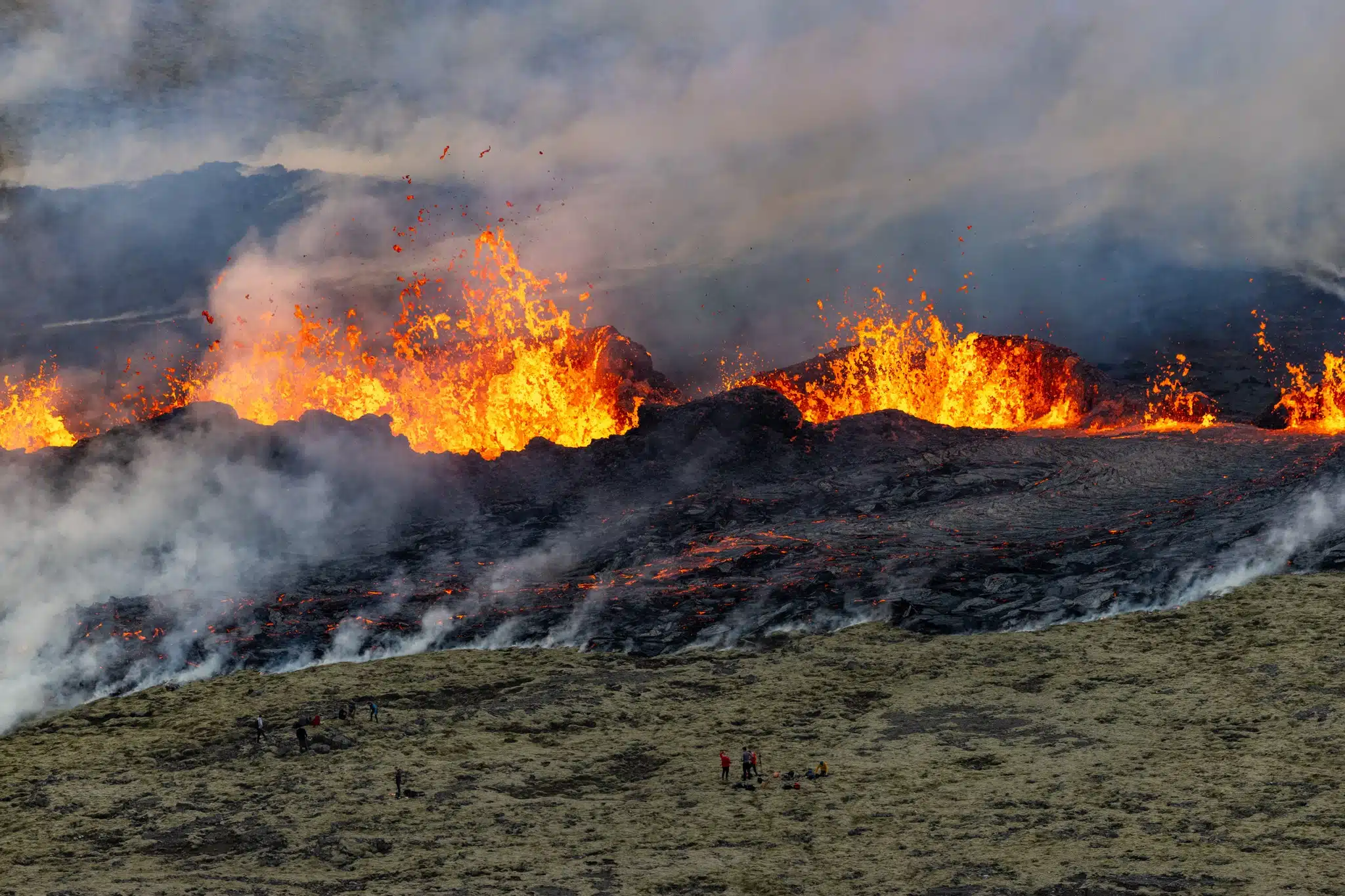 How do I access the 2023 Reykjanes eruption?