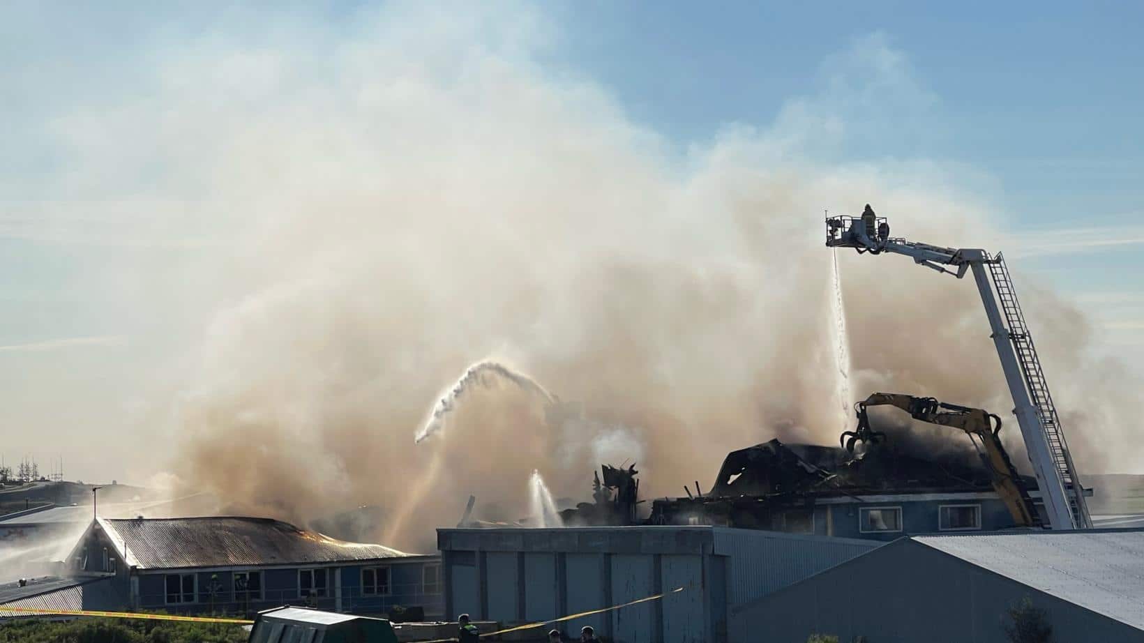 Fire in Hafnarfjörður Industrial Building Used for Housing