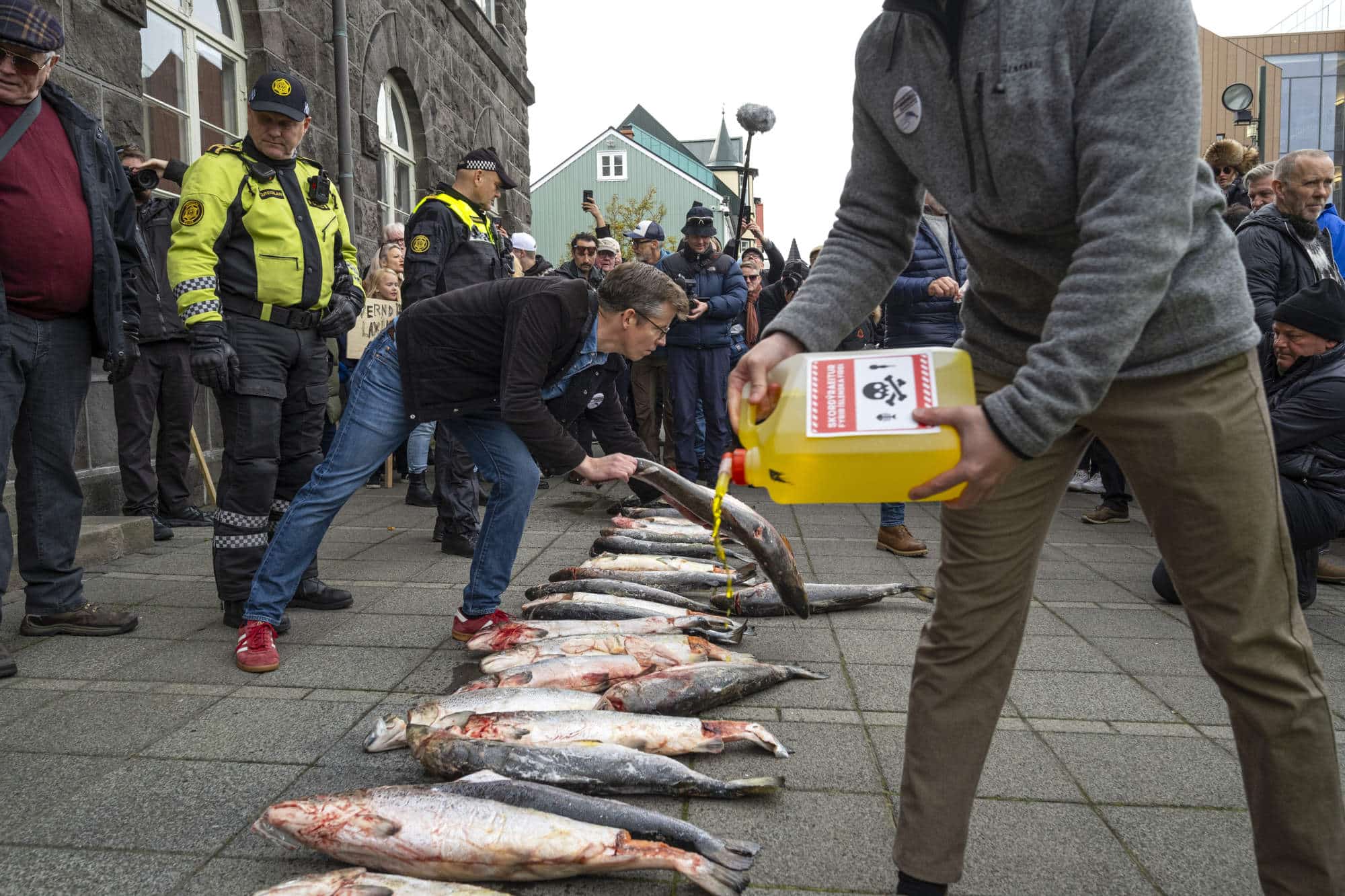 Minister Booed During Fish Farming Protest Last Saturday