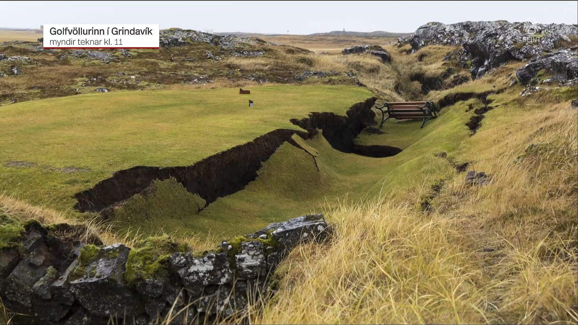 Reykjanes: Magmagang liegt unter Grindavík und reicht bis ins Meer