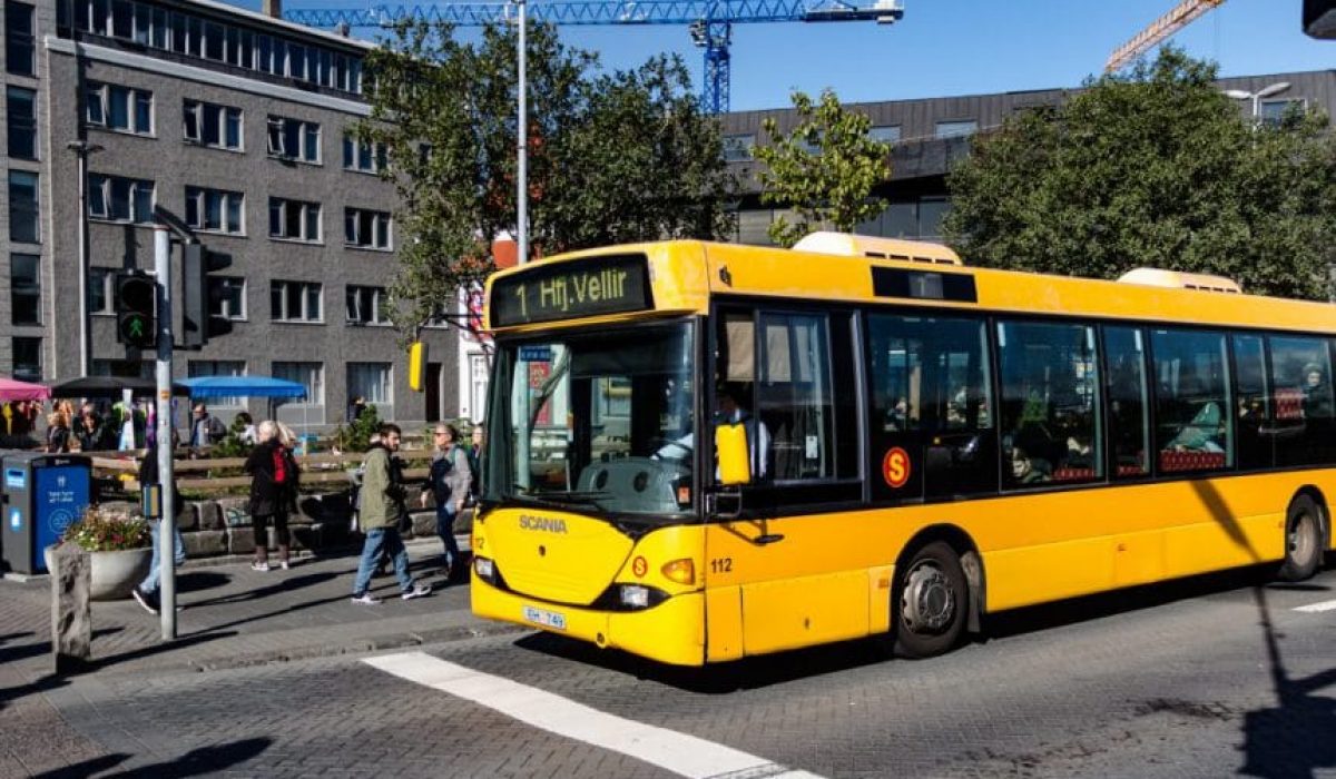 Public bus Reykjavík